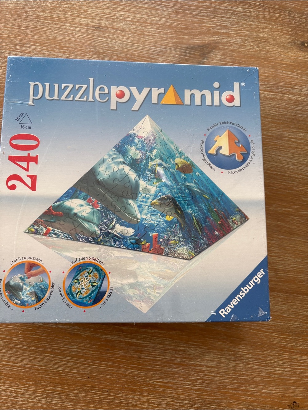 New Sealed Ravensburger PuzzlePyramid 240-Piece